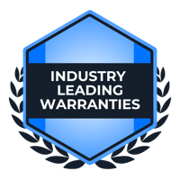 Industry Leading Warranties Industry Leading Warranties